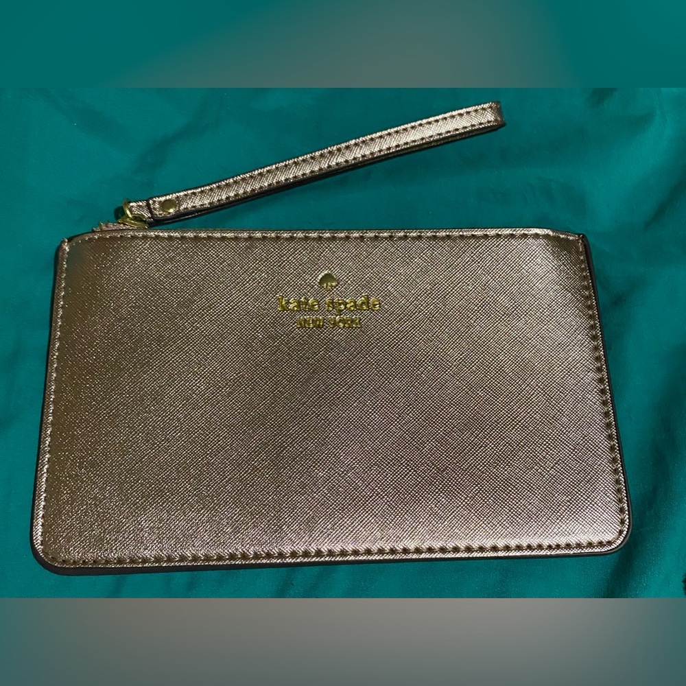 Kate Spade New York Wristlet Wallet Rose Gold
